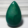 Dark Green Druzy Tear drops Cabochon Sparkle - Huge Size - 29x48 mm approx